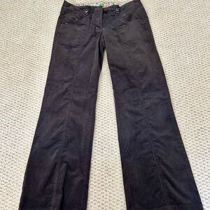 Anthropologie brown corduroy pants